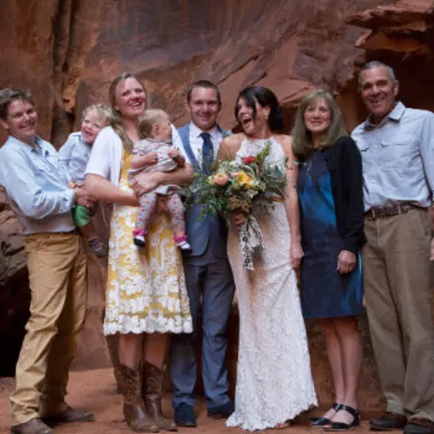 Ben Hoffman with family