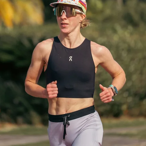 Fiona Moriarty running in Brazil