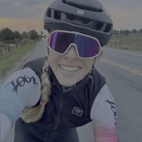 Kelsey Barnholt cycling
