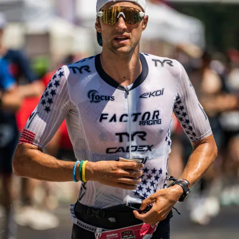 Rudy Von Berg racing in Frankfurt
