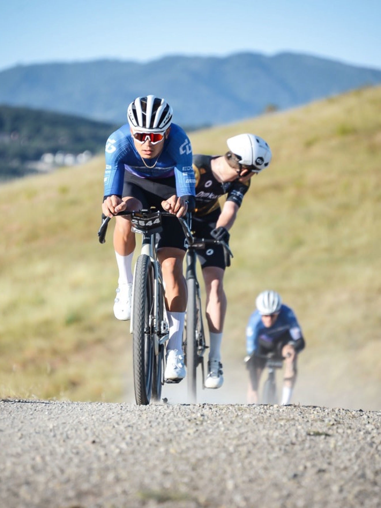 Ben Byra on a road climb