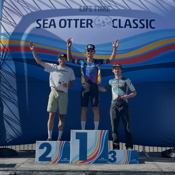 Ben Byra on the Sea Otter podium