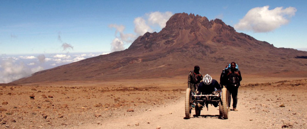 Chris Waddell on Kilimanjaro