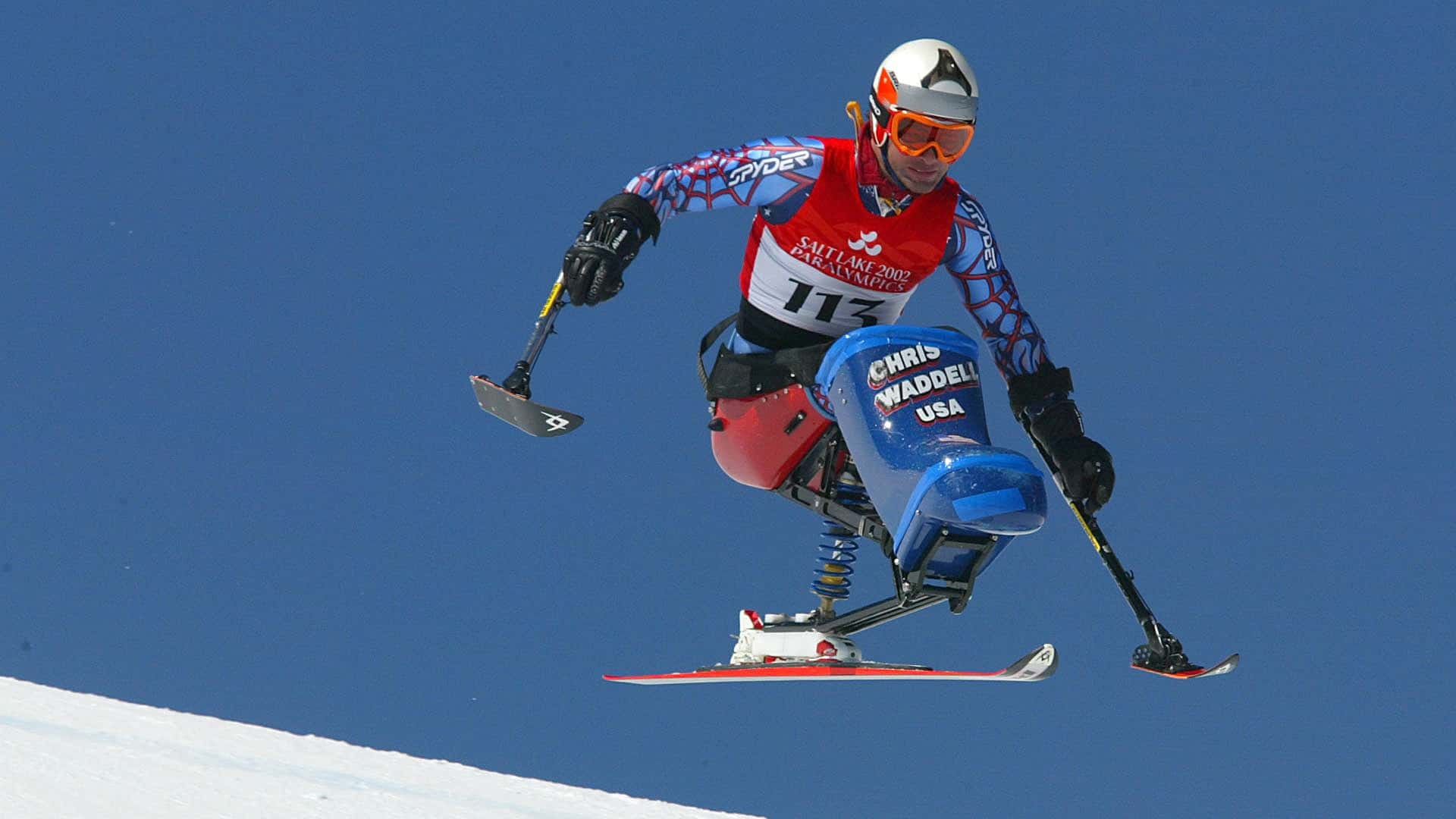 Chris Waddell at the 2002 Salt Lake Paralympics