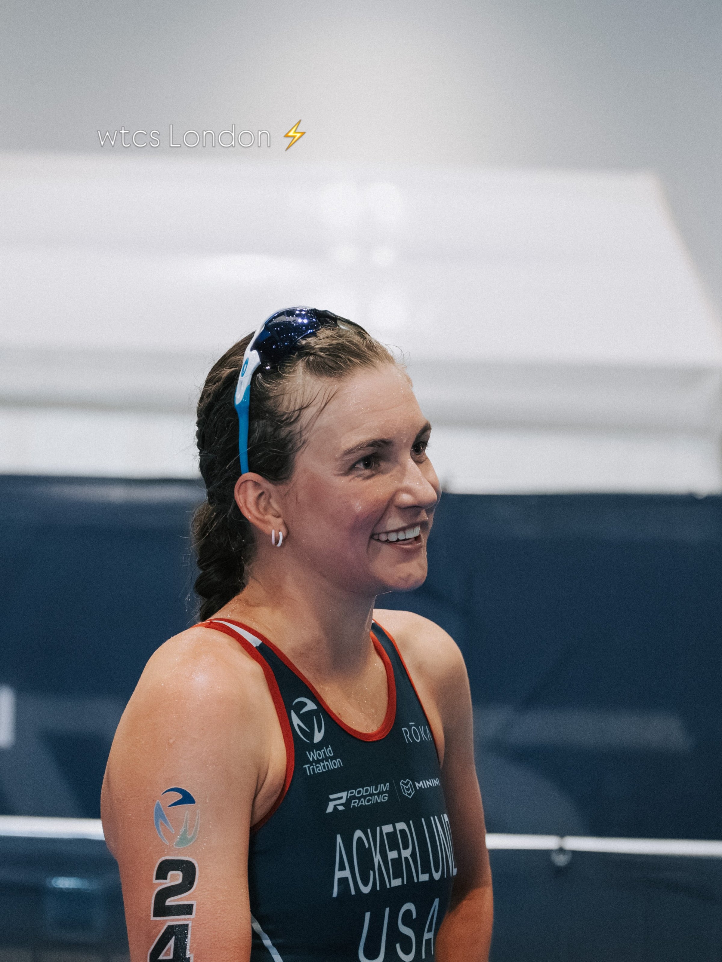 Erika Ackerlund in USA kit