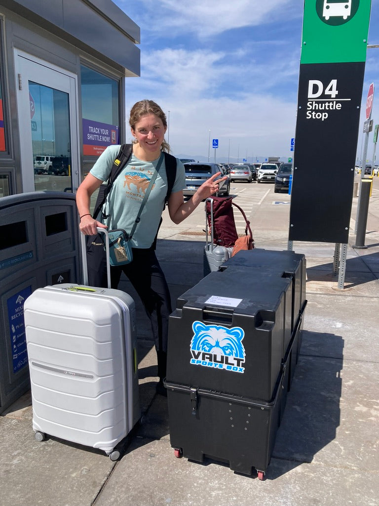 Erika Ackerlund with her Vault Sports Box