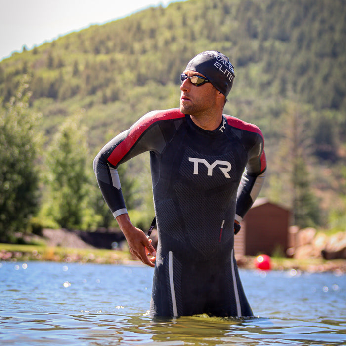 Rudy Von Berg in the swim leg