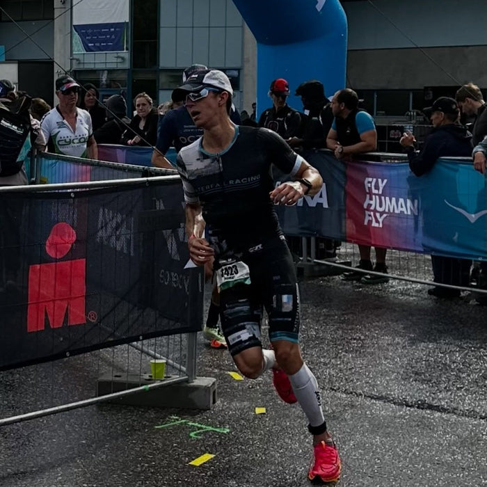 Thomas Inigo at the 2023 IRONMAN 70.3 World Championship in Lahti